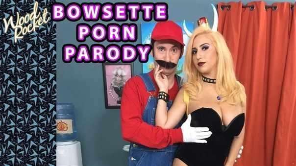 April O'Neil  - The Bowsette Porn Parody  [HD]
