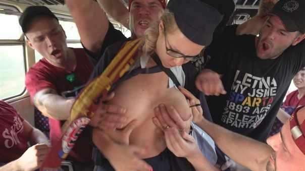 Train Conductor Fucked Hard  - Czech Gang Bang 21 Part 2 [4K]